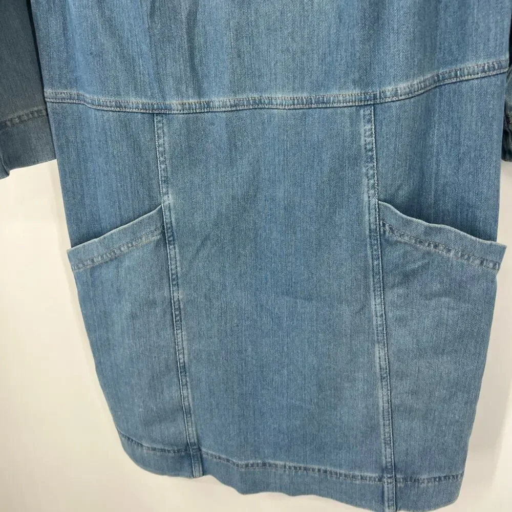 AG Adriano Goldschmied Denimknit Cocoon Dress - Picture 7 of 11